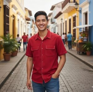 Paradise Cove 100% Silk Shirt